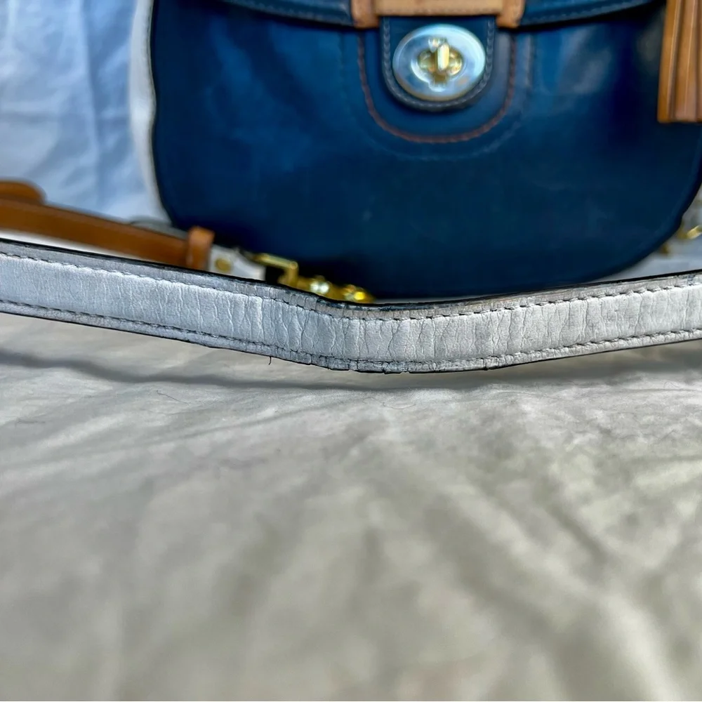 Coach Legacy Willis 70th Anniversary Colorblock Satchel - Picture 11 of 15